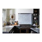 Verona VPFSEE365DSS 36 inch Prestige Series Freestanding Double Oven Electric Range with 5 Elements, 3.5 cu. ft. Total Oven Capacity, European Convection (Stainless Steel)