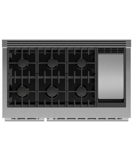 48" Series 7 Professional 6 Burner with Griddle Gas Range