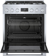 800 Series Gas Freestanding Range 30" Stainless Steel