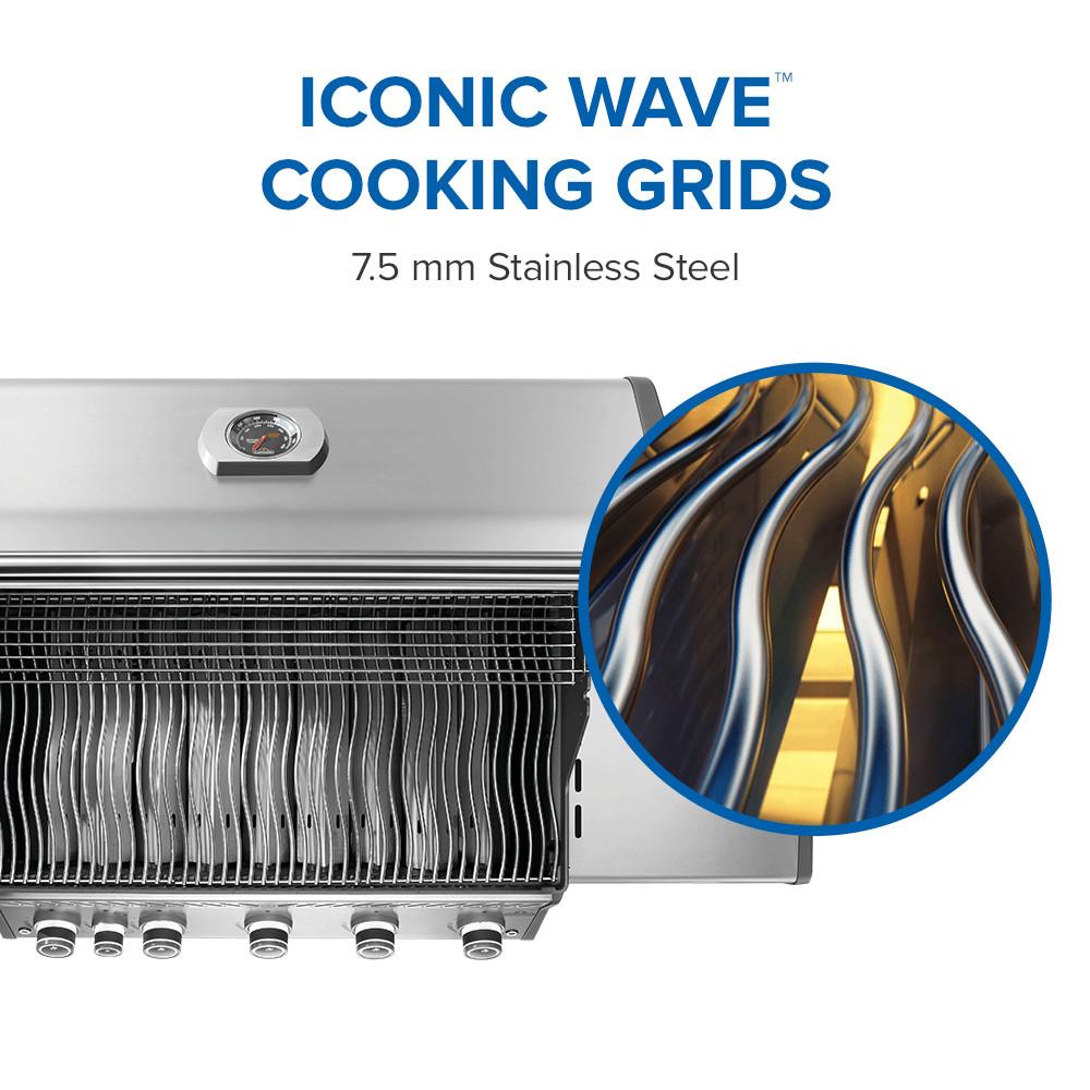 Rogue PRO 625 SIB with Infrared Side Burner , Natural Gas, Stainless Steel