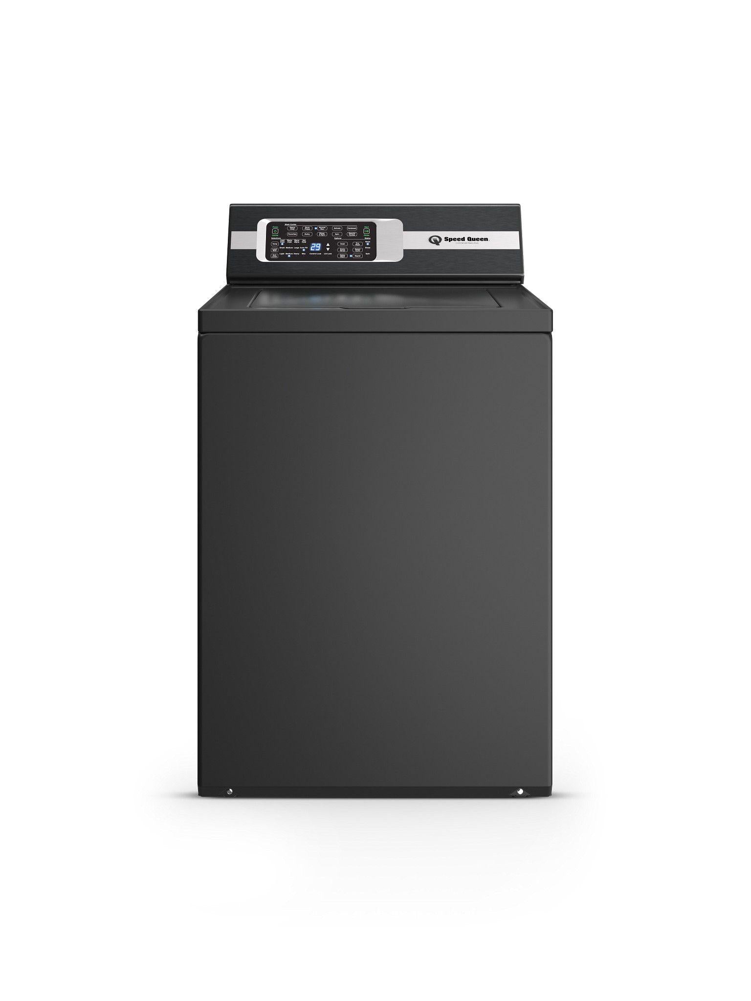 Matte Black Top Load Washer