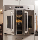 Monogram 30" Professional French-Door Electronic Convection Single Wall Oven