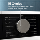 Element 24-inch 2.2 cu. ft. Front Load Washer - White, ENERGY STAR (ECW2224EGW)