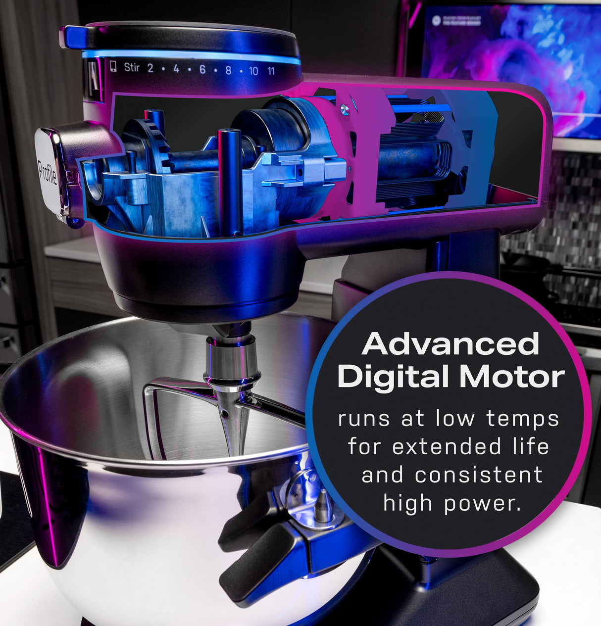 GE Profile™ Smart Mixer with Auto Sense