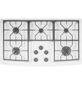 GE Monogram® 36" Gas on Glass Cooktop