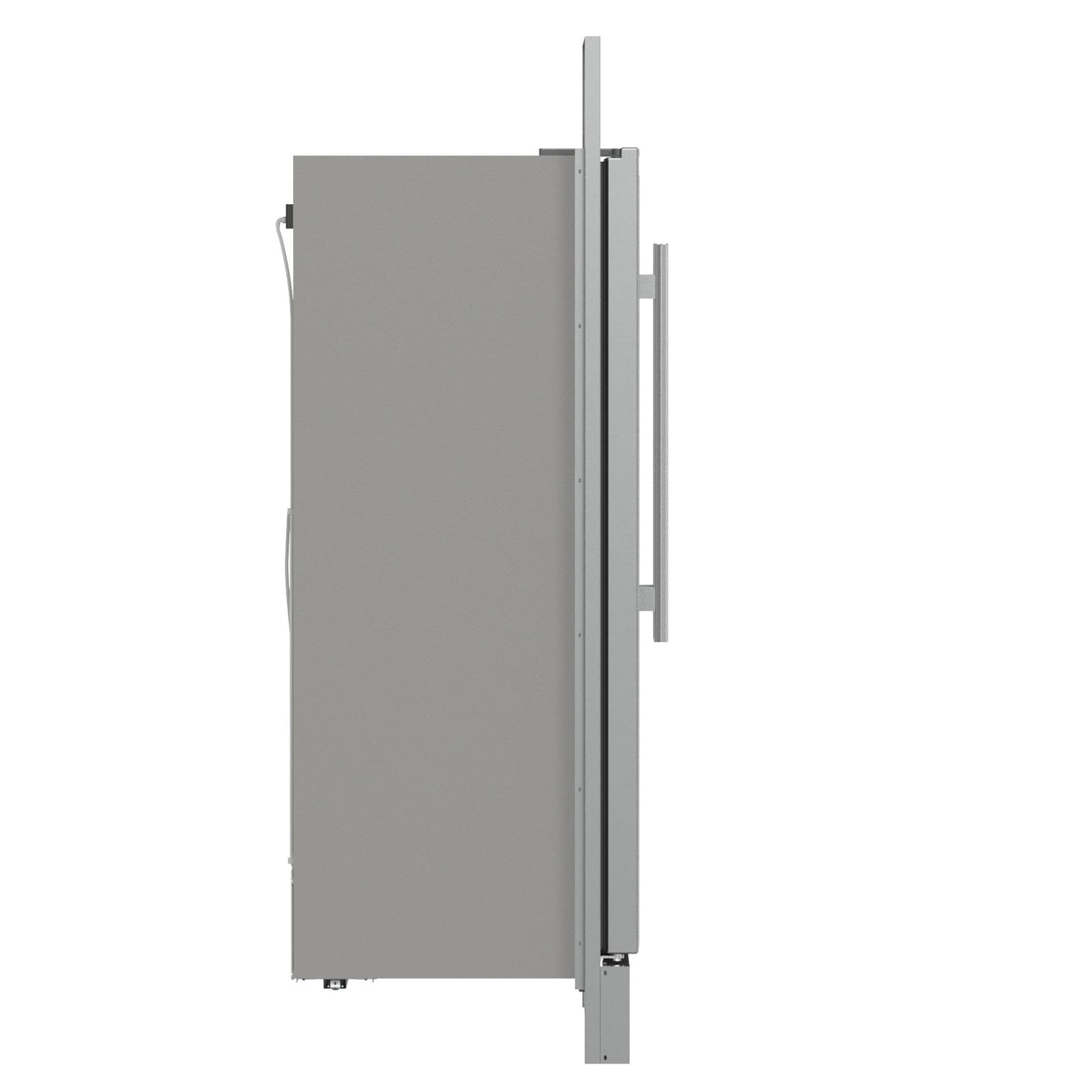Forno Fortezza 60 Inch Convertible Refrigerator/Freezer with Modern Trim Kit, Stainless Steel, Total No Frost, with Automatic Ice Maker