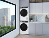 500 Series Compact Washer , White