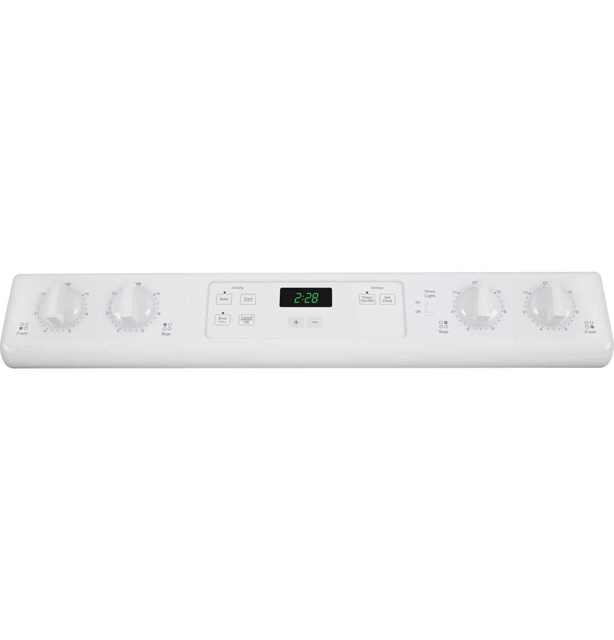 GE® 30" Drop-In Electric Range