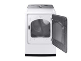 7.4 cu. ft. Electric Dryer with Steam Sanitize+ in White