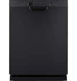 GE® Stainless Steel Interior Dishwasher with Front Controls