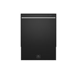 Forno Pozzo 24-Inch Built-In Tall Tub Top Control Dishwasher, Black, 49 dBA, Soil-Sensing Capable, ENERGY STAR