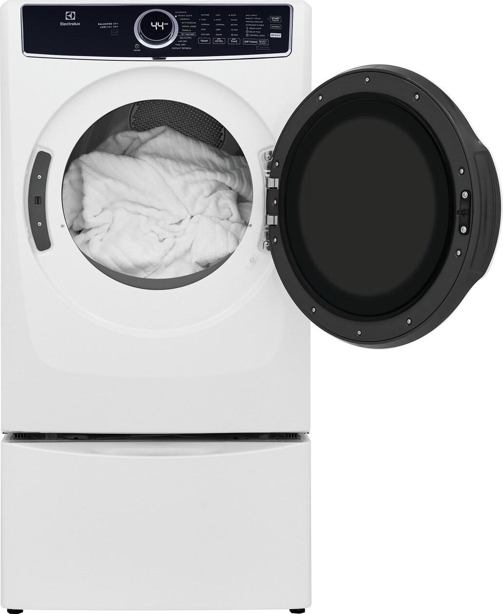 Front Load Perfect Steam™ Electric Dryer with Balanced Dry™ and Instant Refresh - 8.0 Cu. Ft.