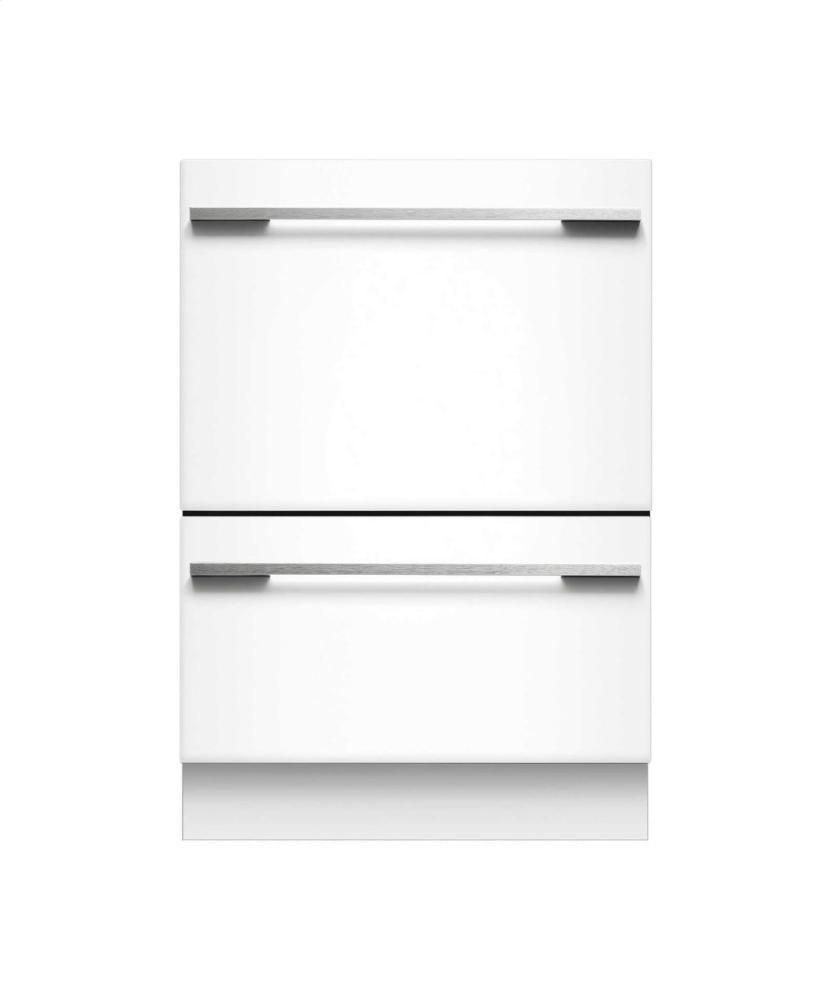 Tall Panel Ready Double DishDrawer Dishwasher incl full flex racking