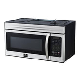 Forno Scalo 30-Inch Over the Range Microwave, Stainless Steel - 1.6 cu.ft, 300 CFM Vent, Touch Control, LED Light