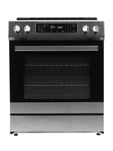 Danby 30 Slide in Induction Range with LED Touch Control in Stainless Steel