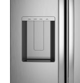GE® 23.6 Cu. Ft. Counter-Depth Side-By-Side Refrigerator with Extra Tall Dispenser and In-Door Icemaker