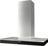 DA 6698 W Puristic Edition 6000 Stainless steel - Wall ventilation hood with energy-efficient LED lighting and touch controls for simple operation.