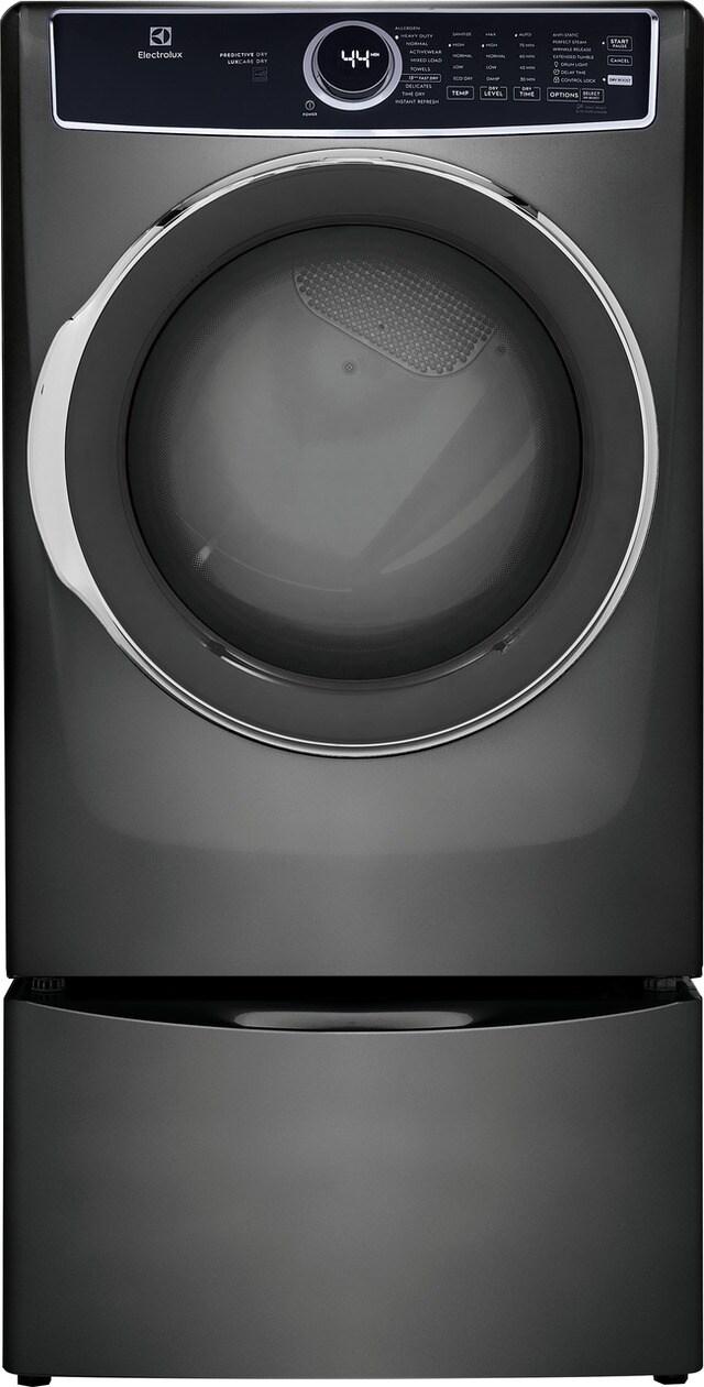Front Load Perfect Steam™ Electric Dryer with Predictive Dry™ and Instant Refresh - 8.0 Cu. Ft.