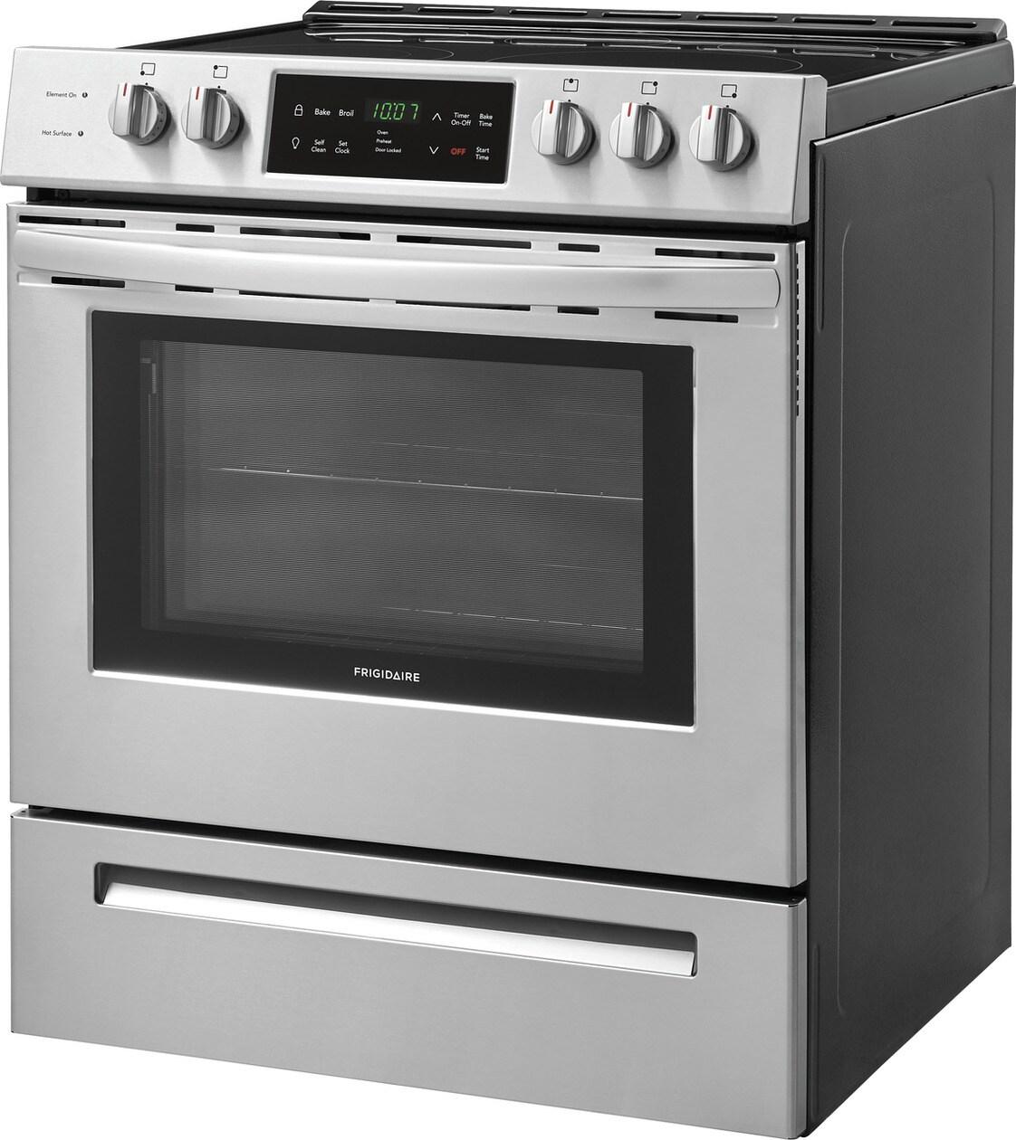 Frigidaire 30" Front Control Freestanding Electric Range