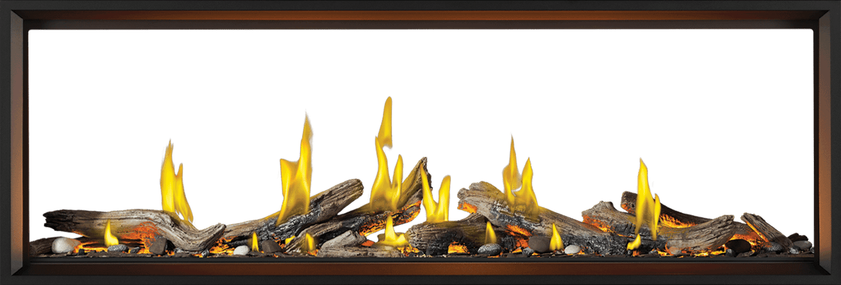 Tall Linear Vector? 74 See Through with Luminous Logs with Luminous Logs