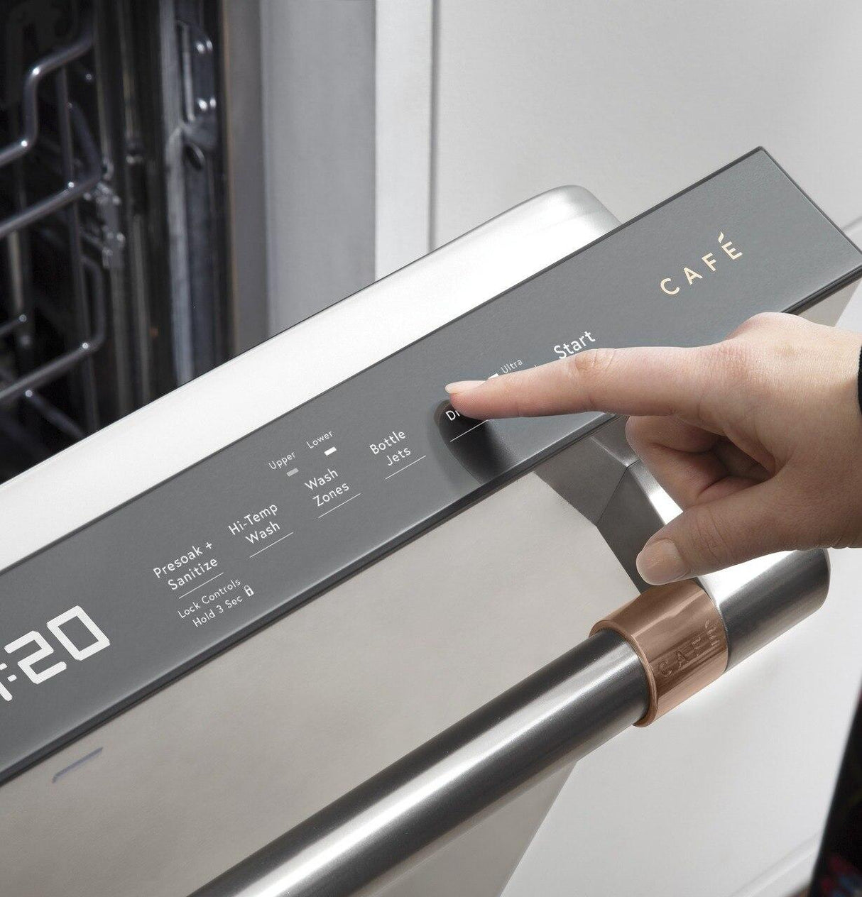 Café™ Stainless Steel Interior Dishwasher with Sanitization and Ultra Dry