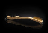 Grill Brush with Brass Bristles