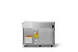 48"W. Induction Range (Finish: Stainless Steel, Trim: Polished Chrome)