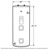 GE® Smart 40 Gallon Short Electric Water Heater
