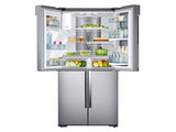 22 cu. ft. Food Showcase Counter Depth 4-Door Flex™ Refrigerator with FlexZone™ in Stainless Steel