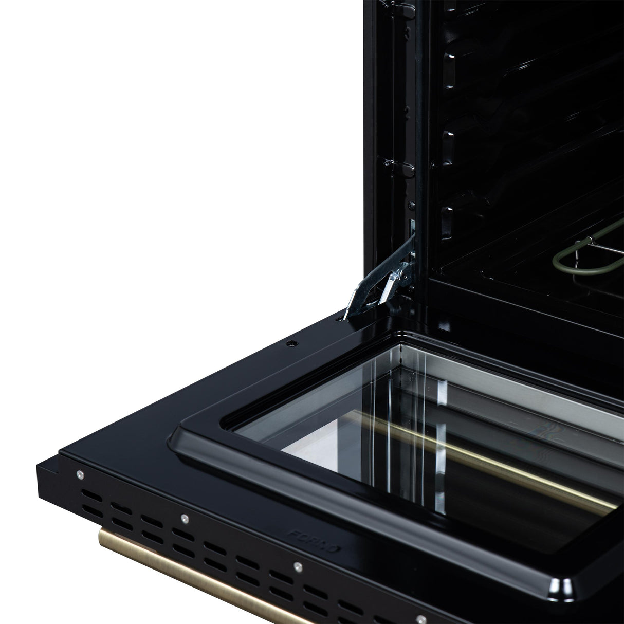 Forno Loiano 24 Inch Freestanding Electric Range in Black
