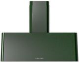 Nostalgie 36 Inch Emerald Green Wall Mount Convertible Range Hood