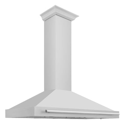 ZLINE 48 in. Convertible Stainless Steel Range Hood with Stainless Steel Handle (KB4STX-48) [Color: Stainless Steel]