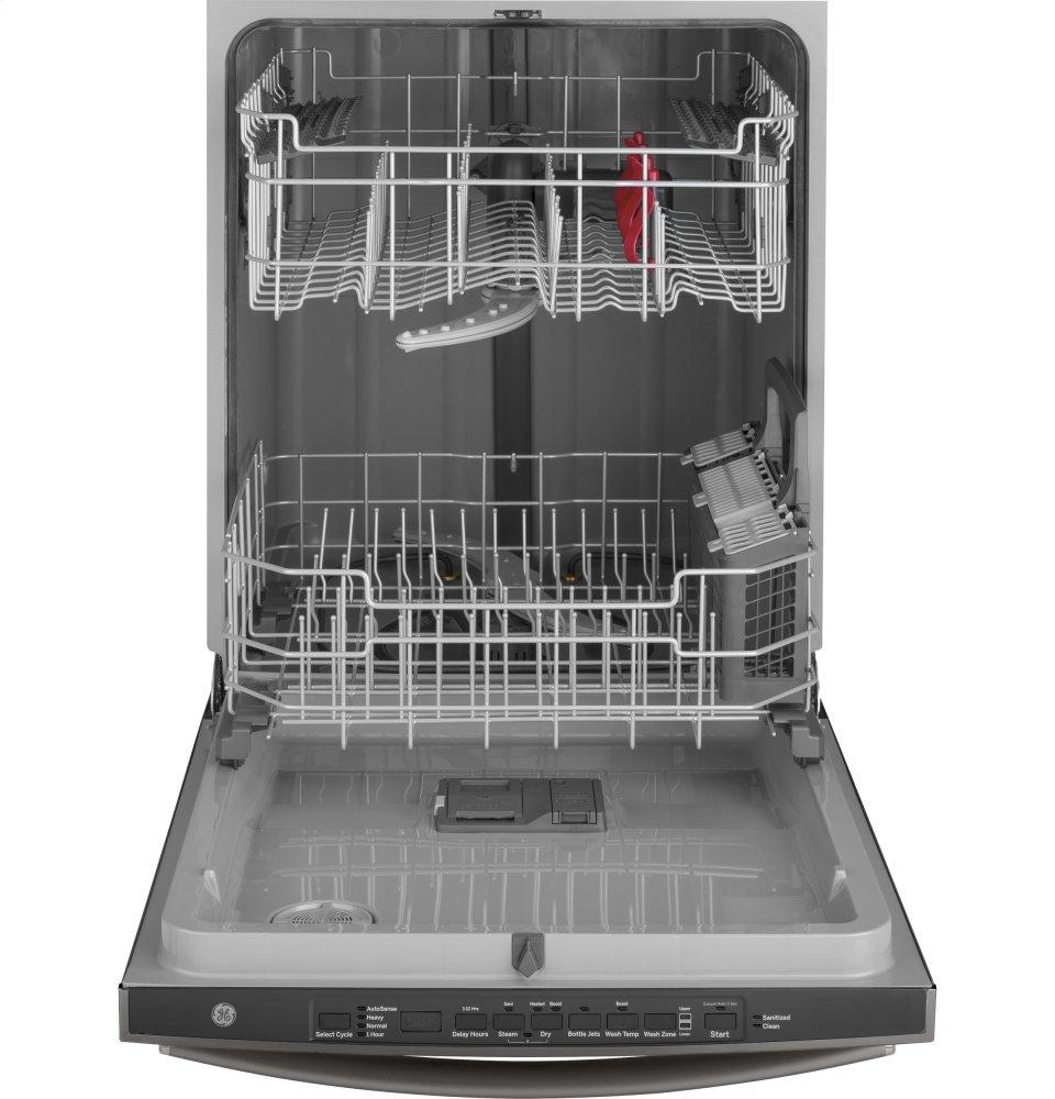 GE® Dishwasher with Hidden Controls