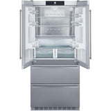 Freestanding French Door Refrigerator/Freezer 36", Ice Maker