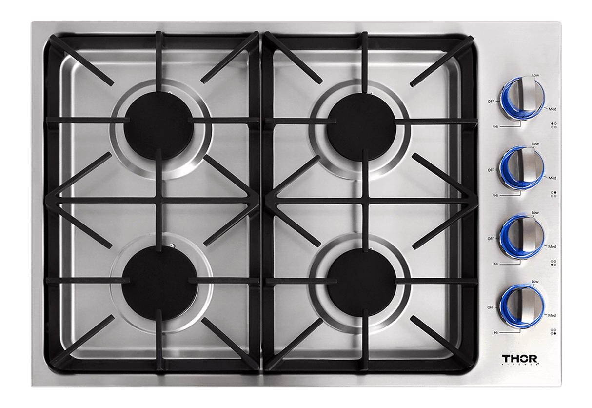 Thor Kitchen 30-inch Professional Drop-in Gas Cooktop - Model Tgc3001