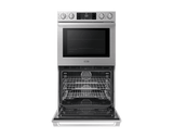 30" Steam-Assisted Double Wall Oven, Silver Stainless Steel