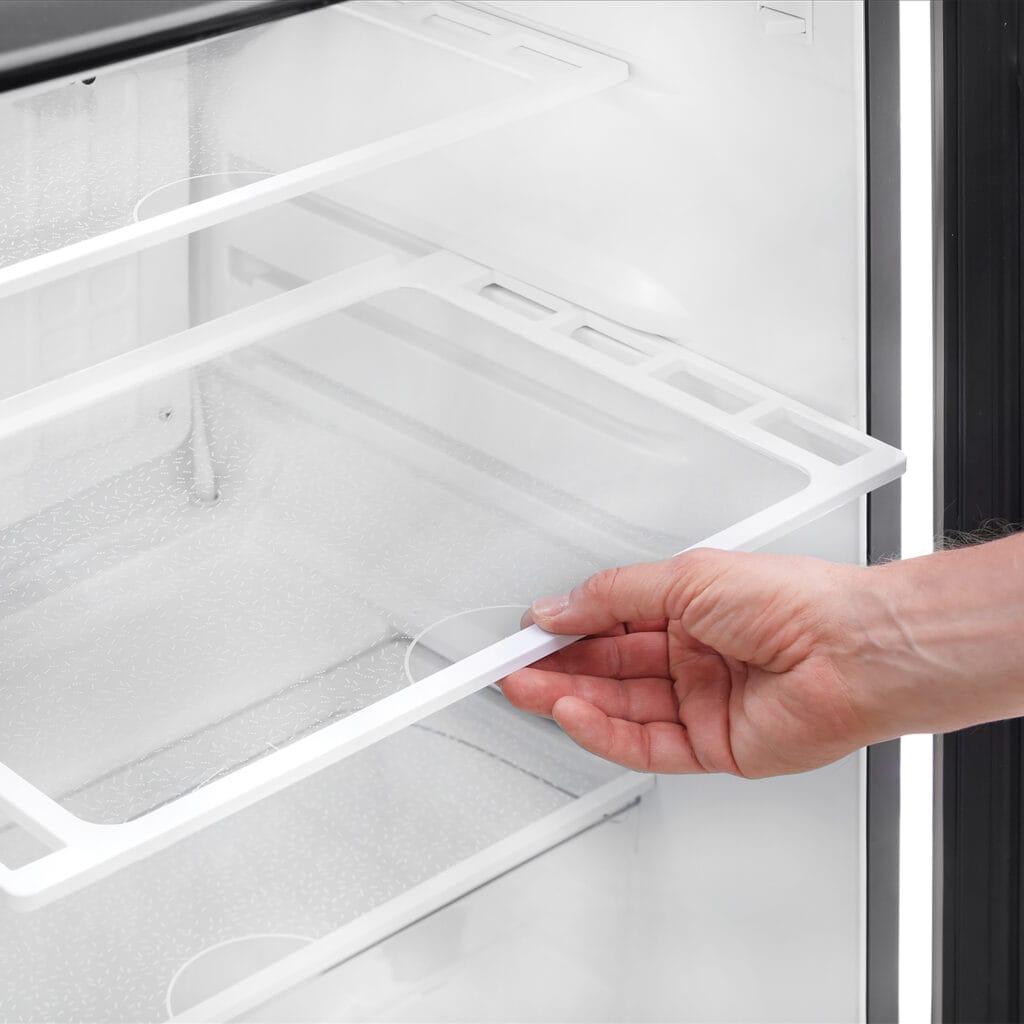 Danby 4.4 cu. ft. Compact Fridge in Stainless Steel Look