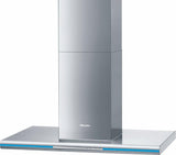 DA 6296 D Lumen AM Island d(eback)cor hood with energy-efficient LED lighting and backlit controls for easy use.