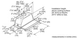 500 Series, 30" Pull-out Hood S/S