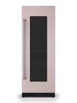 30"W. Integrated Wine Cellar Door Panel - Blush Right Hinge