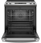 GE® 30" Slide-In Electric Convection Range