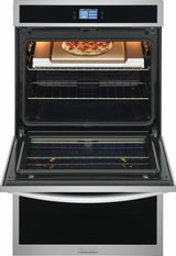 30" Double Electric Wall Oven with Stone-Baked Pizza