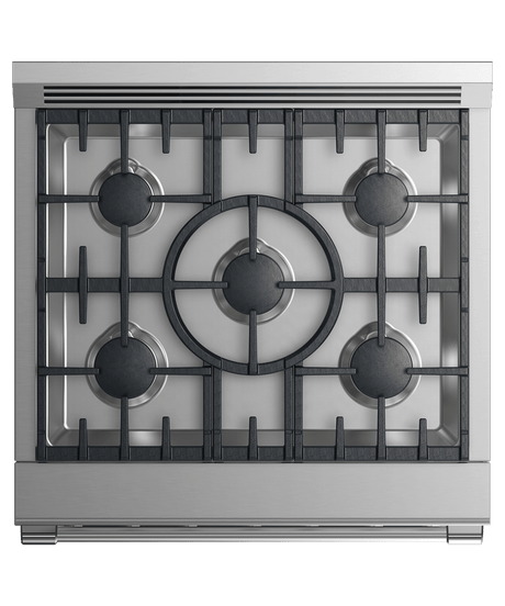 30" Series 7 Professional 5 Burner Gas Range