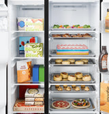 GE® 23.6 Cu. Ft. Counter-Depth Side-By-Side Refrigerator with Extra Tall Dispenser and In-Door Icemaker
