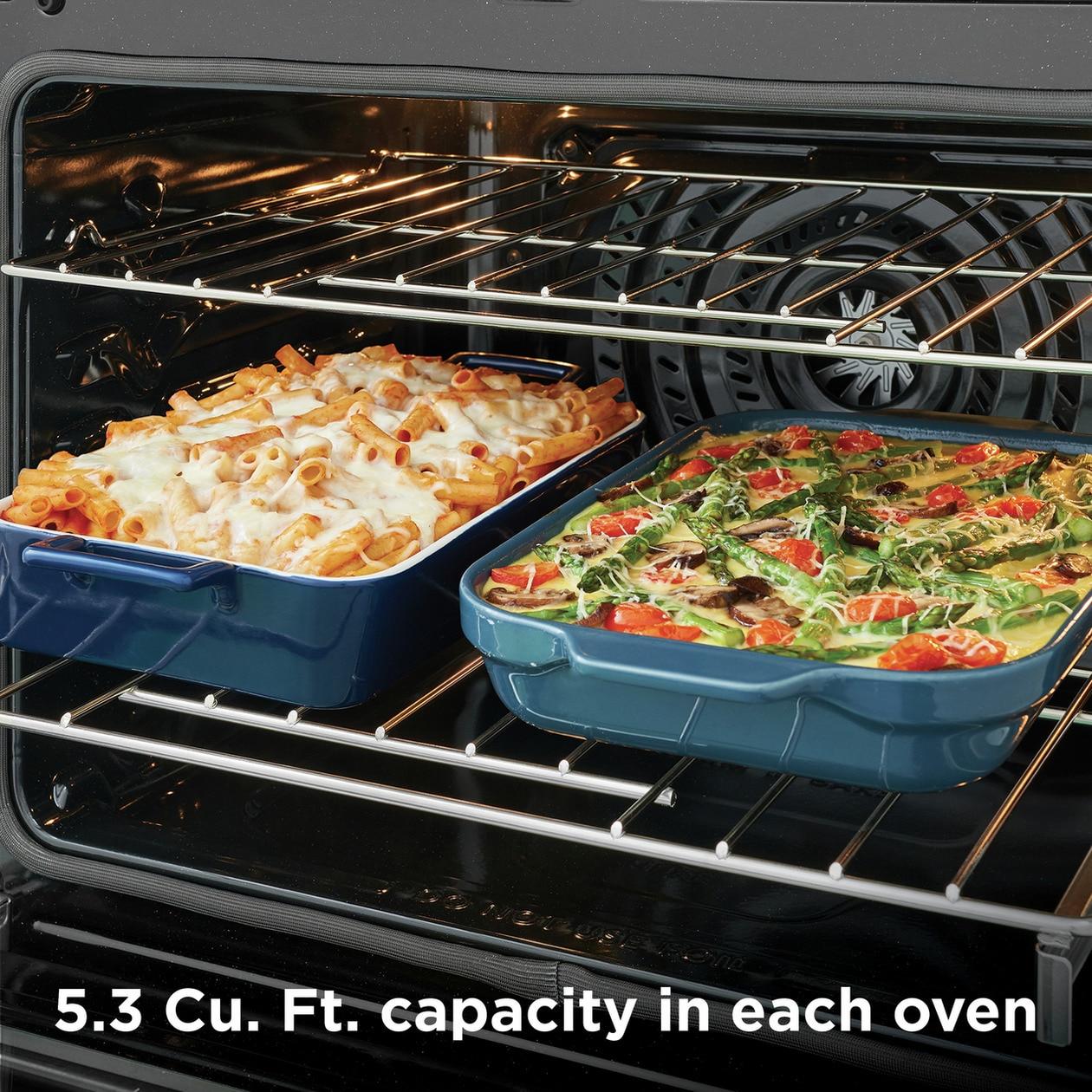30" Double Electric Wall Oven with Total Convection
