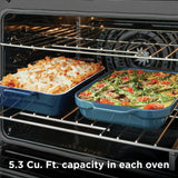 30" Double Electric Wall Oven with Total Convection