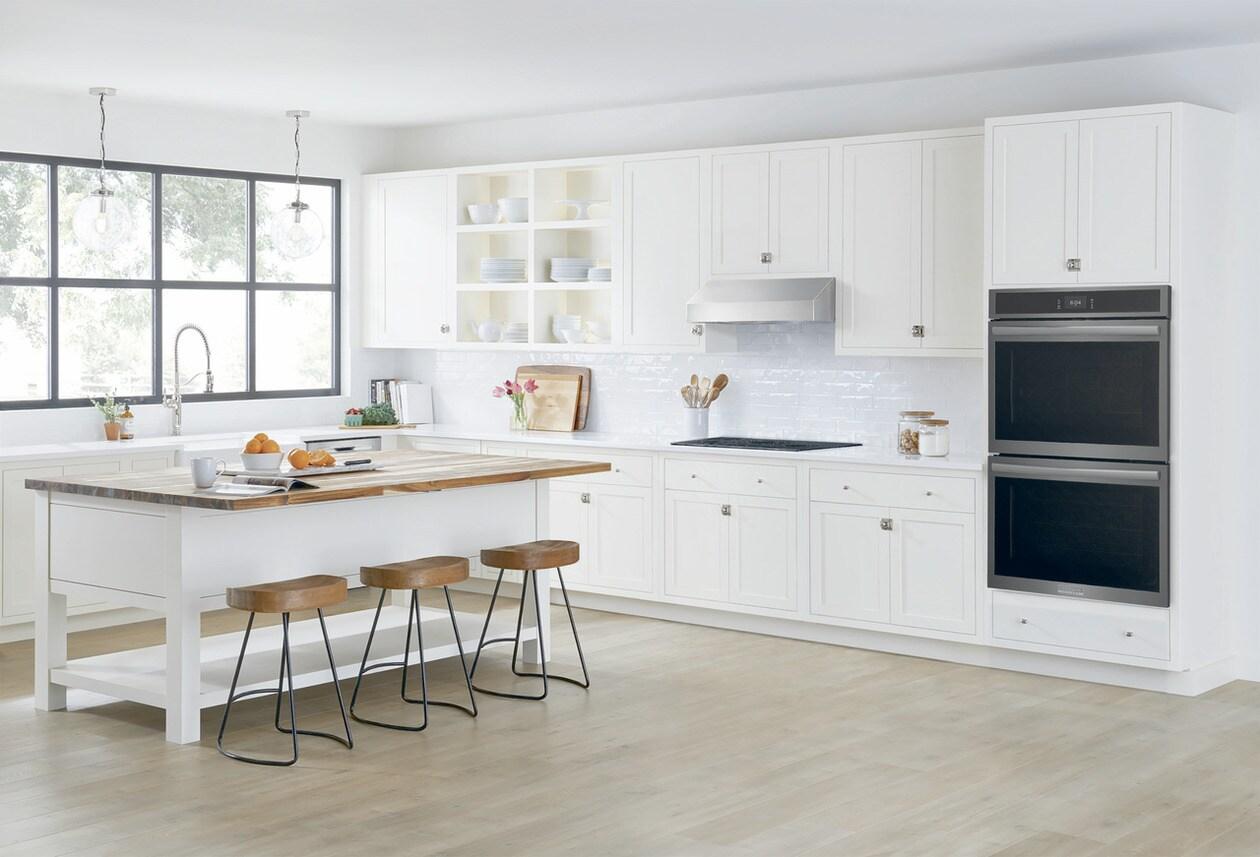 30" Double Electric Wall Oven with Total Convection
