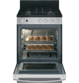 GE® 24" Steam Clean Free-Standing/Slide-in Gas Range