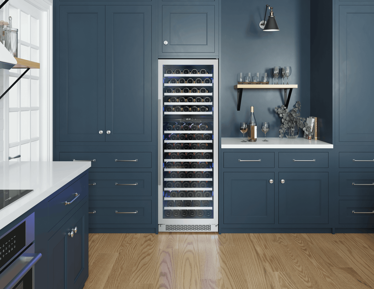 Presrv Wine Cooler, 24" FullSz, SS+Gls, Rvs Dr,2Z