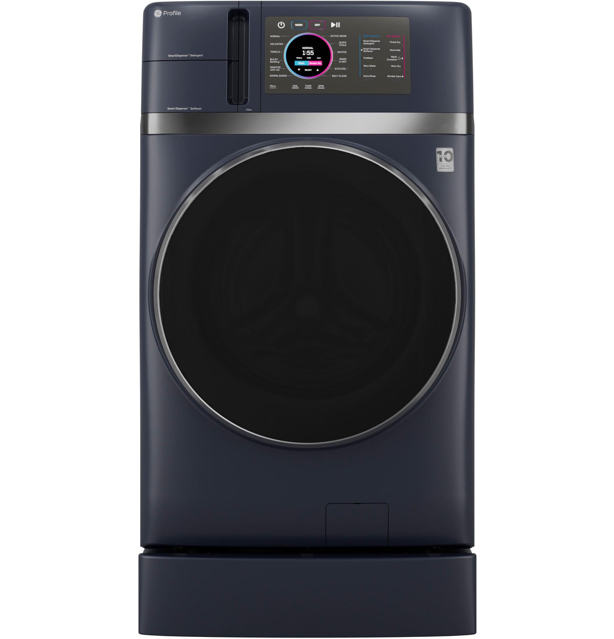 GE Profile™ ENERGY STAR® 4.8 cu. ft. Capacity UltraFast Combo with Ventless Inverter Heat Pump Technology Washer/Dryer